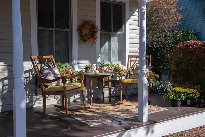outdoor patio oasis